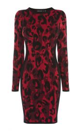 Leopard Pencil Dress at Karen Millen